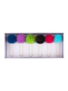MSC Mainstream Collections Pom Pom Paperclips - NEW IN BOX 📦